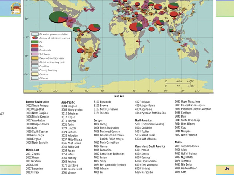 Лекція 7: Gulf of Mexico List of oil and gas fields in Gulf of